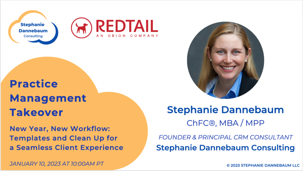 redtail webinar with stephanie dannebaum